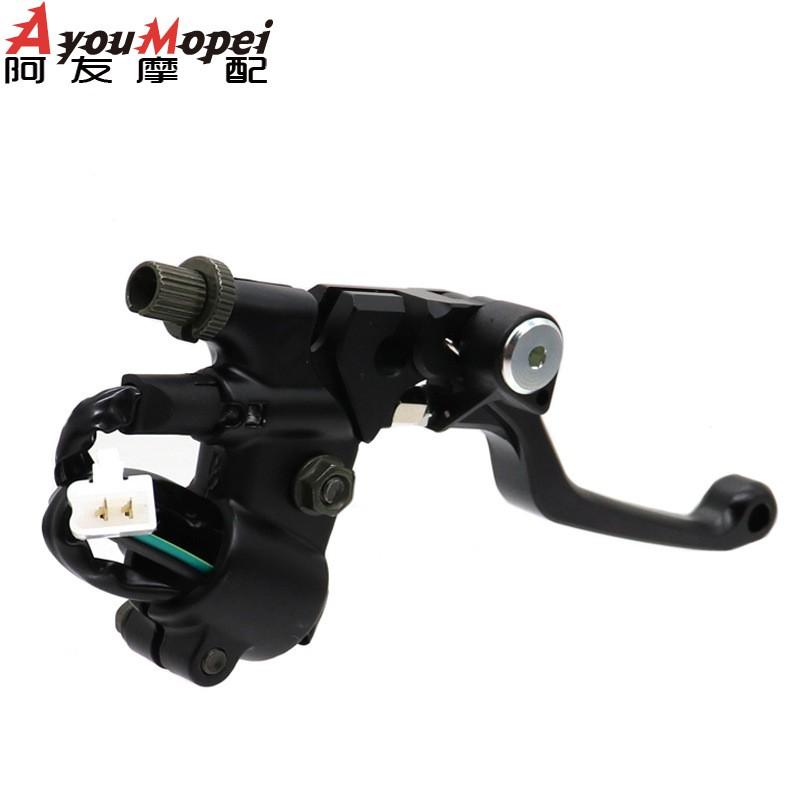 Aluminum Left Clutch Lever Holder Suzuki DR-Z400 S SM E Off-Road Motorcycle Handlebar Mount