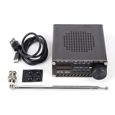 ATS-20+Si4732 Полнодиапазонный приемник-сканер FM AM MW&SW SSB LSB & USB с антенной Полнодиапазонный радиоприемник 0,96-дюймовый OLED-экран