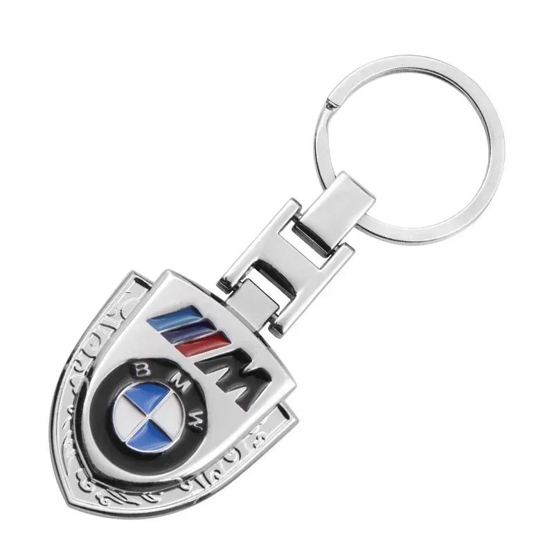 Новый 2025 Автомобиль Для BMW 1 шт. Автомобильный брелок Креативный двусторонний эпоксидный металлический брелок Для BMW M E39 E36 E60 E90 E3A4 E46 F30 F10 F2