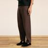 Men's Cotton Linen Straight-Leg Cropped Trousers