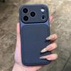 Оригинальный матовый кожаный магнитный чехол для телефона для iPhone 17 16 15 14 13 Pro Max Plus Для Magsafe Защита камеры Ударопрочный чехол