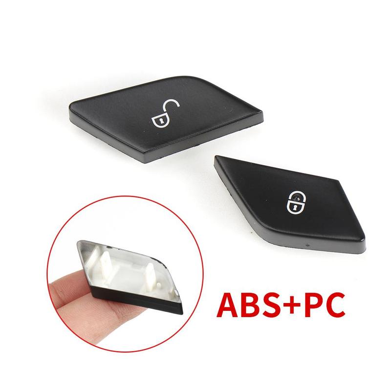 W205 W253 Car Front Door Lock Switch Button Level Central Lock Switch Cover For Mercedes Benz C E GLC Class W213