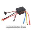 RC Brushless ESC 60A Strong Current Resistance Waterproof Dustproof Brushless ESC for 1/10 1/12 1/16 RC Cars