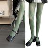Fashion Women Tights Elegant Lattice Texture Design Breathable Nylon Fabric Elastic Fit Jacquard Knit Winter Tights