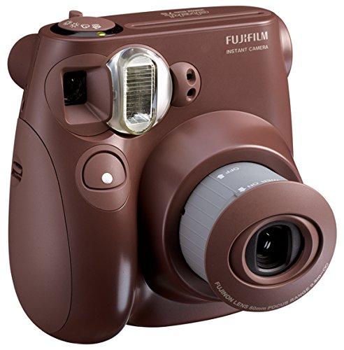 Fujifilm Фотоаппарат моментальной печати instax mini 7S chocolate INS MINI 7S CH K