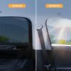Dual Layer Magnetic Car Sunshades Sun UV Protection for Side Windows Heat Blocking Mesh Sunshade Curtain