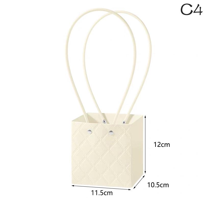 Portable Flower Packaging Box Wedding Decoration Gift Bag Diy Bouquet Packaging
