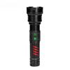 Rechargeable Long-Range LED Flashlight with Side Light and Zoom