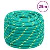 Boat Rope Green 20 mm 25 m Polypropylene