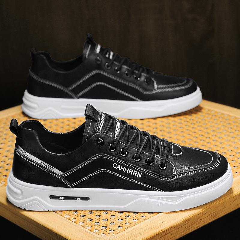 Супер кожаные кеды мужские белые кеды повседневные мужские кеды модные кеды студенческие школьный сезон обувь на четыре сезона