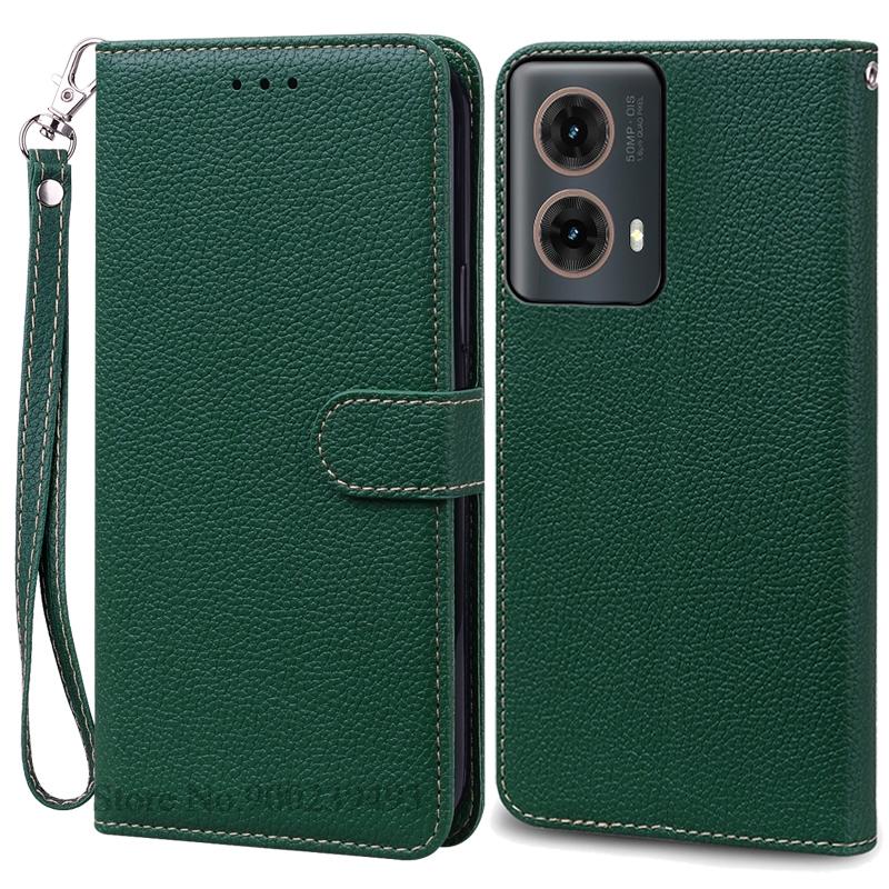Для Moto G85 5G чехол-кошелек кожаный флип-чехол для Motorola G85 чехол мягкий силиконовый чехол-книжка для Motorola G85 5G чехол Fundas