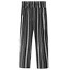 Summer Women Harem Pants Casual High Waist Pants Printed Elastic Waist Middle Mom's  Straight Leg Pants
