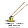 2 In 1 Safe Chopsticks & Straw Set Reusable Non-toxic Cutlery for Kids Outdoor Dining School Use