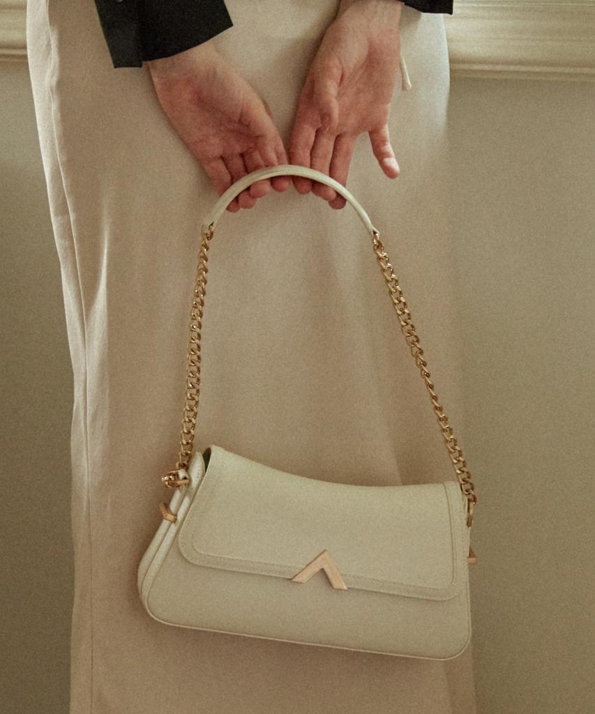 Valluat Rolyn Bag_White Beige
