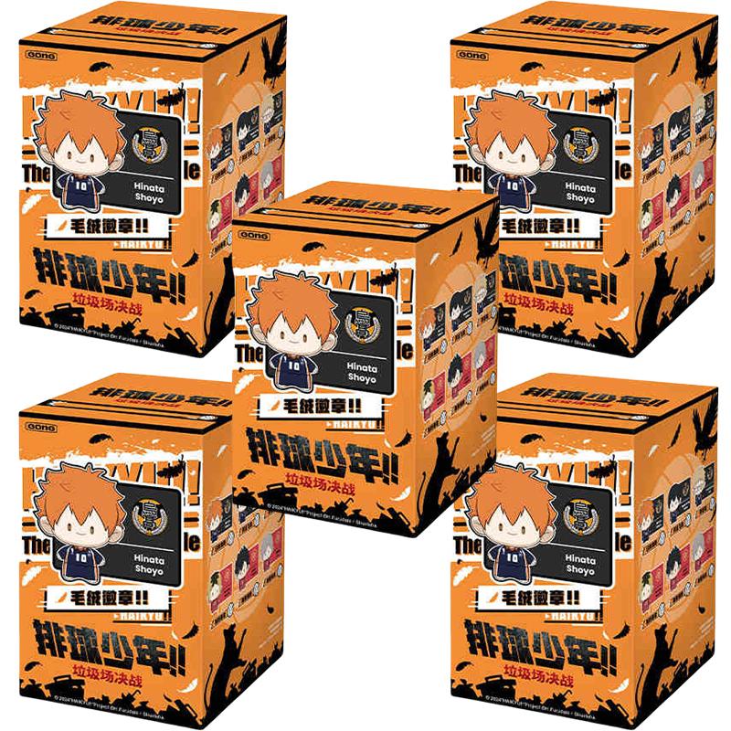 Оригинальный Haikyuu!! Плюшевая игрушка Шоё Хината Значок Косплей Набитый Значок Коллекция Резонанс Модель Волейбола Игрушка Рождественский Подарок