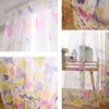 100*270см Большой Занавес на Кулиске с Принтом Бабочек Газ Тюль Прозрачный Домашний Декор Оконные Шторы Прозрачные Экраны Тюль