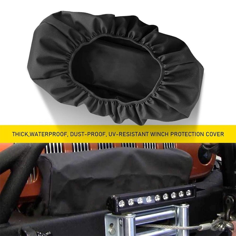 Прочный чехол для лебедки, водонепроницаемый, автомобильный, пылезащитный, устойчивый к погодным условиям