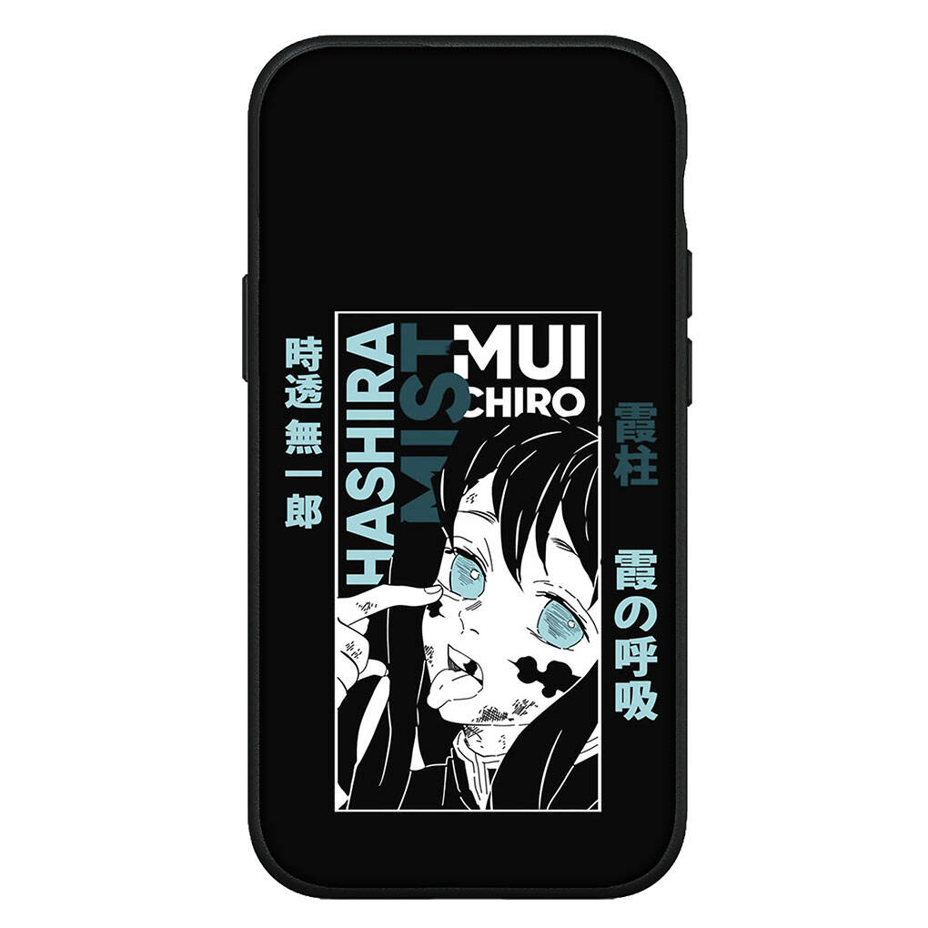for Motorola Moto Edge 70 60 50 G54 G86 Samsung Galaxy S25 iPhone 17 16 15 Xiaomi Redmi Note 14 Pro Max Phone Case Demon Slayer Muichiro Tokito Cover