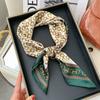 Luxury Silk Shawl Square Scarf for Women Satin Fashion Wraps Neckerchief Female Hair Bands Ribbon Headband Bandana Woman Hijab