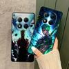Крутой зеленый чехол Zoro из One Piece для Xiaomi Redmi Note 10S 9S 7 8 12s 13 14 Pro Plus 9 10 11 12 Pro 11s Черный мягкий чехол для телефона