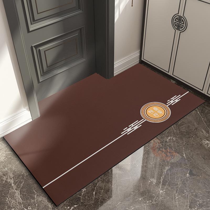 Водонепроницаемый моющийся входной коврик – Отрезается по размеру для прихожей или коридора