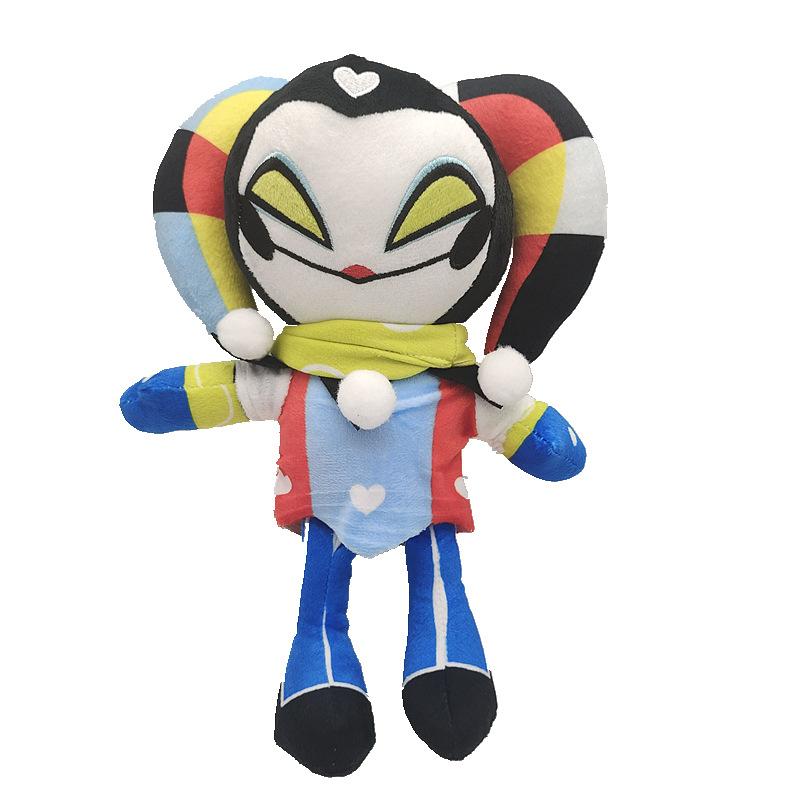 New Helluva Boss Fizzarolli Anime Peripheral Doll Cute Clown Plush Toy
