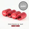 4PCS Car Wheel Tire Valve Cap Cover Airdust Waterproof For Toyota Crown Land Cruiser RAV4 Camry Yaris Corolla Prius RT2