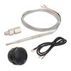 Exhaust Gas Temp Gauge 52mm High Accuracy Universal Fit 12V 200 To 1300 Celsius  Digital EGT Meter