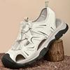 Summer Men Sandals Casual Sport Sandal Outdoor Non-slip Wading Shoes Hollow Breathable Beach Shoes Roman Sandals for Men