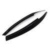 2x Front Headlights Eyebrow Eyelids Trim Stickers Cover For VW For VOLKSWAGEN Scirocco R GTS 2008-2017 Headlamp Eyebrow Decor