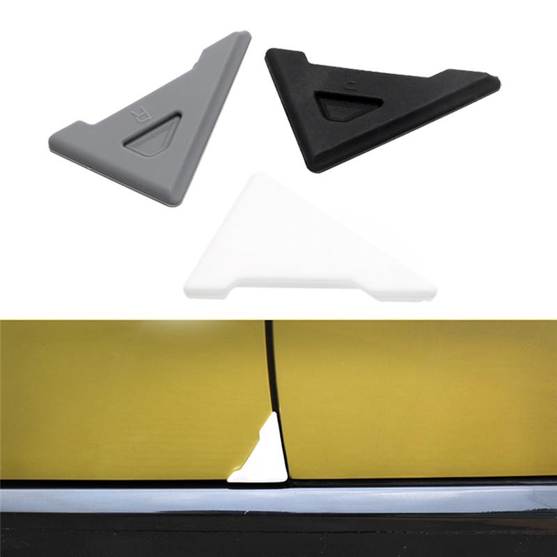 2 шт., защитный силиконовый чехол для передней двери автомобиля, угол 90 градусов, автобампер, защита от царапин, защита от столкновений