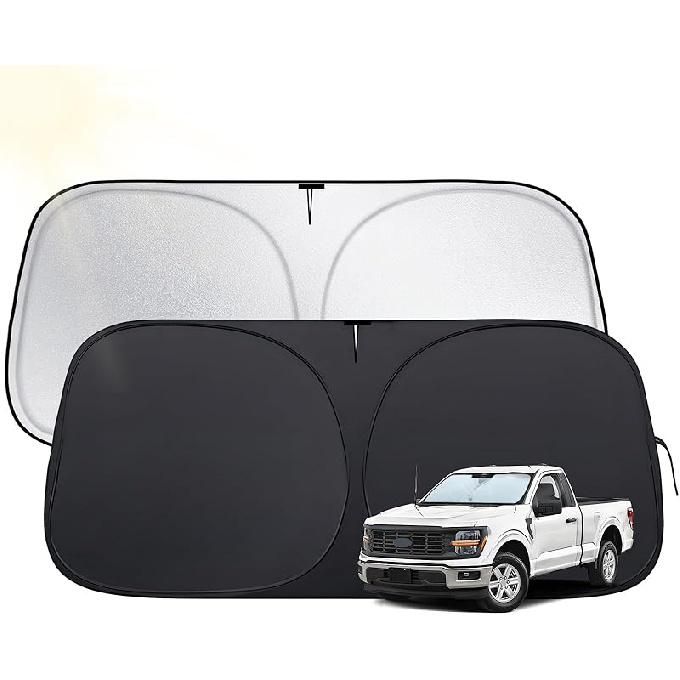 Солнцезащитный козырек на лобовое стекло для Toyota 4Runner 2010-2025, Подходящие автомобильные солнцезащитные козырьки из ткани 420D и складной проволокой с памятью, Солнцезащитный козырек для лобового стекла автомобиля