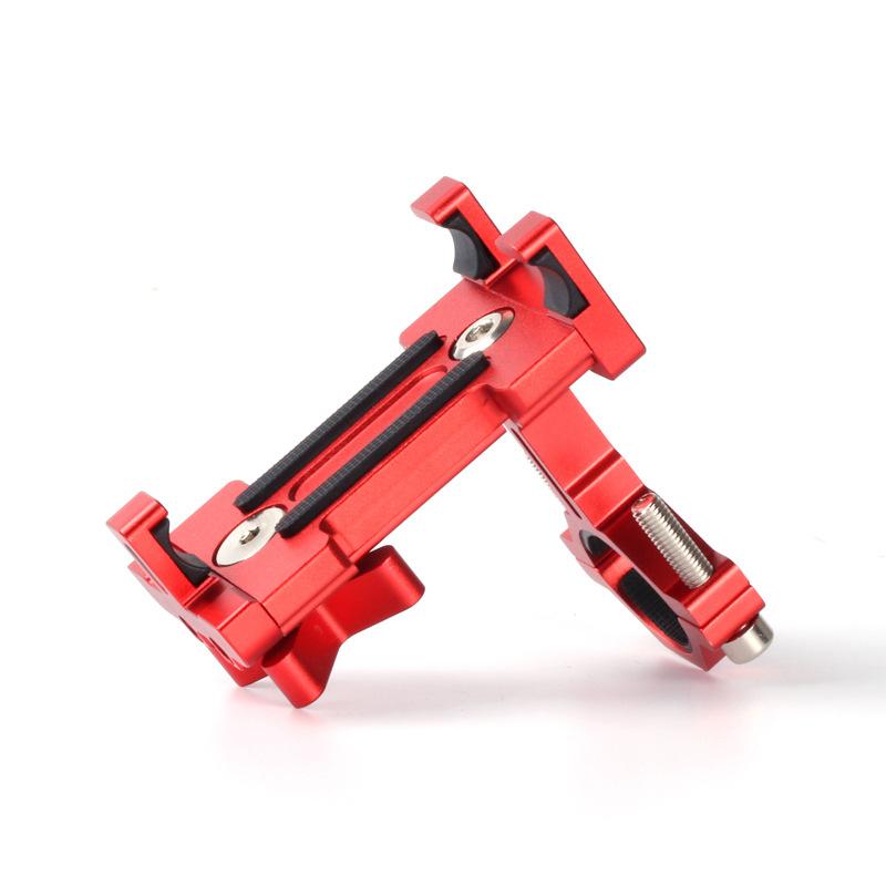 Мотоциклетный держатель для телефона из алюминиевого сплава, нескользящее крепление для велосипеда, GPS, универсальный зажим, аксессуары для велосипеда