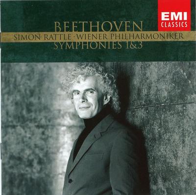 CD БЕТХОВЕН, ВФО; ПОГРЕМУШКА - Бетховен: Симфонии № 1 и 3 724355756428 EMI Classics 2003 Великобритания и Европа Классика Б/У