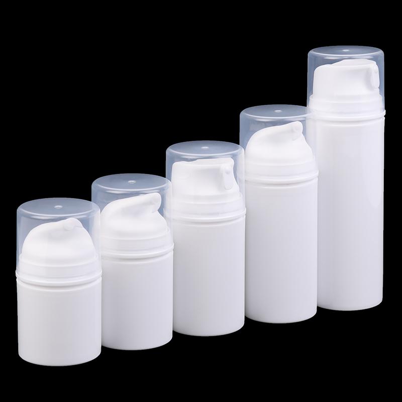 Refillable Empty Pump Bottles Plastic Mini Lotion Vacuum Cosmetic Containers Travel Emulsion Dispenser 35/50/75/100/150/200g