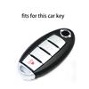 Силиконовый чехол для брелока 4 кнопки Подходит для Nissan Versa Leaf Sentra Sl Murano Maxima Altima Пульт ДУ