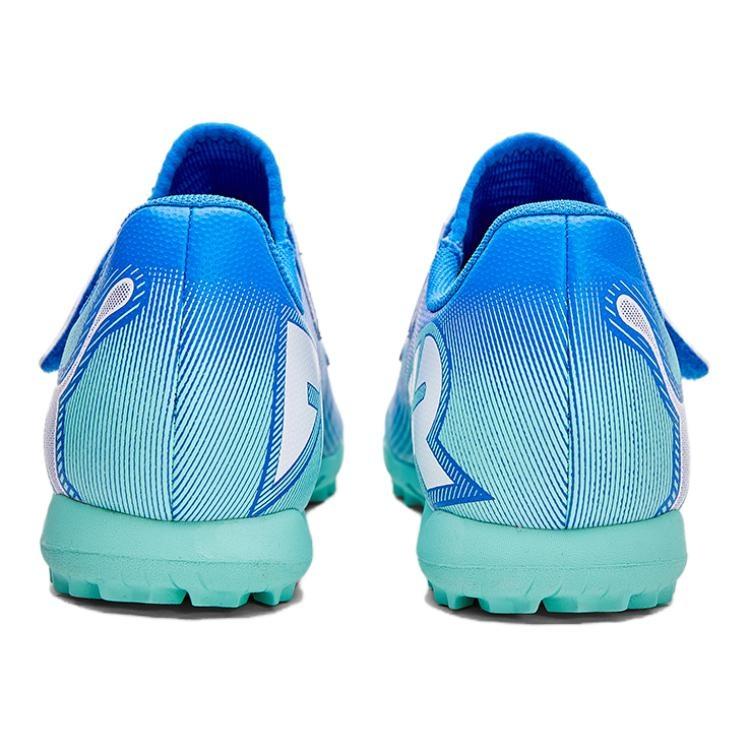 PUMA FUTURE 7 PLAY Comfortable And Lightweight Low top Kids' Soccer Shoes Blue Kids' 107955-01