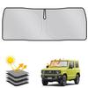 Солнцезащитный козырек для Suzuki Jimny JB64 серии затемнение 2025 новый тепло- и УФ-защита без присосок солнцезащитный козырек для автомобиля легко к автомобилю предотвращает конфиденциальность салона сумка для хранения