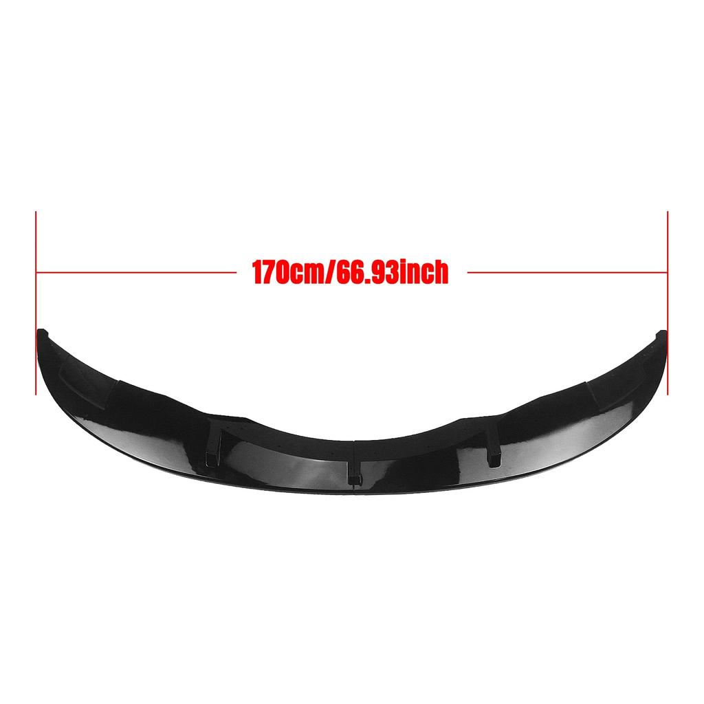 Front Bumper Lip Splitter Spoiler Diffuser Guard Protector for BMW E90 E92 E93 M3 2007-2013 Front Lip Surround Front Shovel Kit