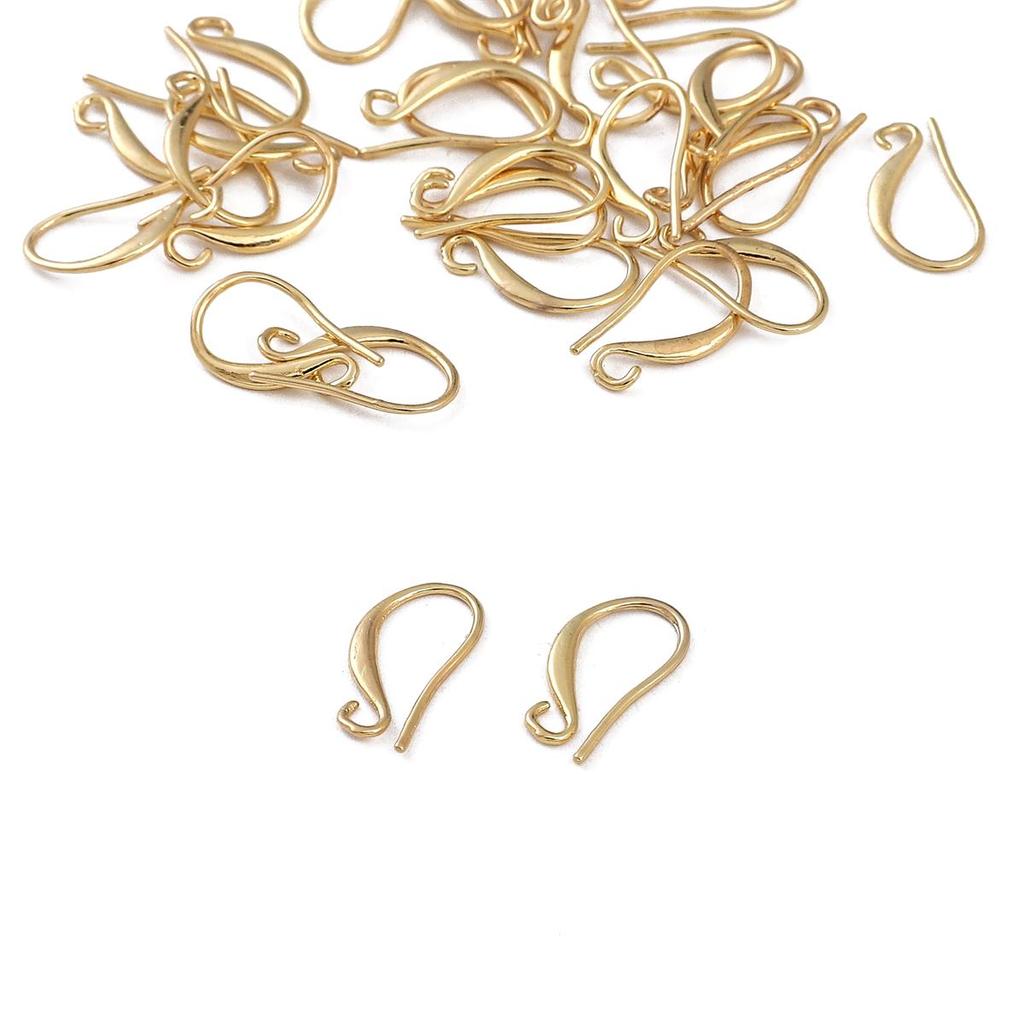 2 шт. медный крючок для ушей для изготовления ювелирных изделий своими руками, аксессуары для рукоделия