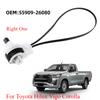 Разъем-жгут переключателей кондиционера левый правый для Toyota Hilux Vigo Corolla 55909-26080 55909-26060 Кабель переключателя отопителя панели управления