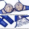 French Sexy Lace Underwear Set Small Chest Not Empty Cup Underwear Gathered Anti-sagging Bra Ultra-thin Skin-friendly Panties