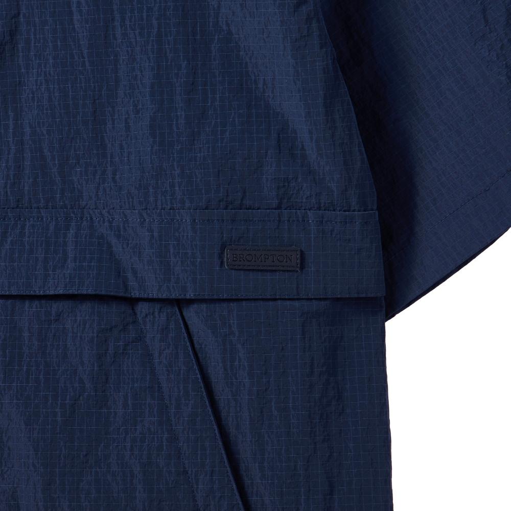 BROMPTON LONDON Ripstop Half Sleeve Anorak - Navy (P242Uan431)