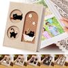 Cat Themed Cover Photo Album 3 Inch Idol Photo Card Holder Cute Photo Card Protective Sleevel