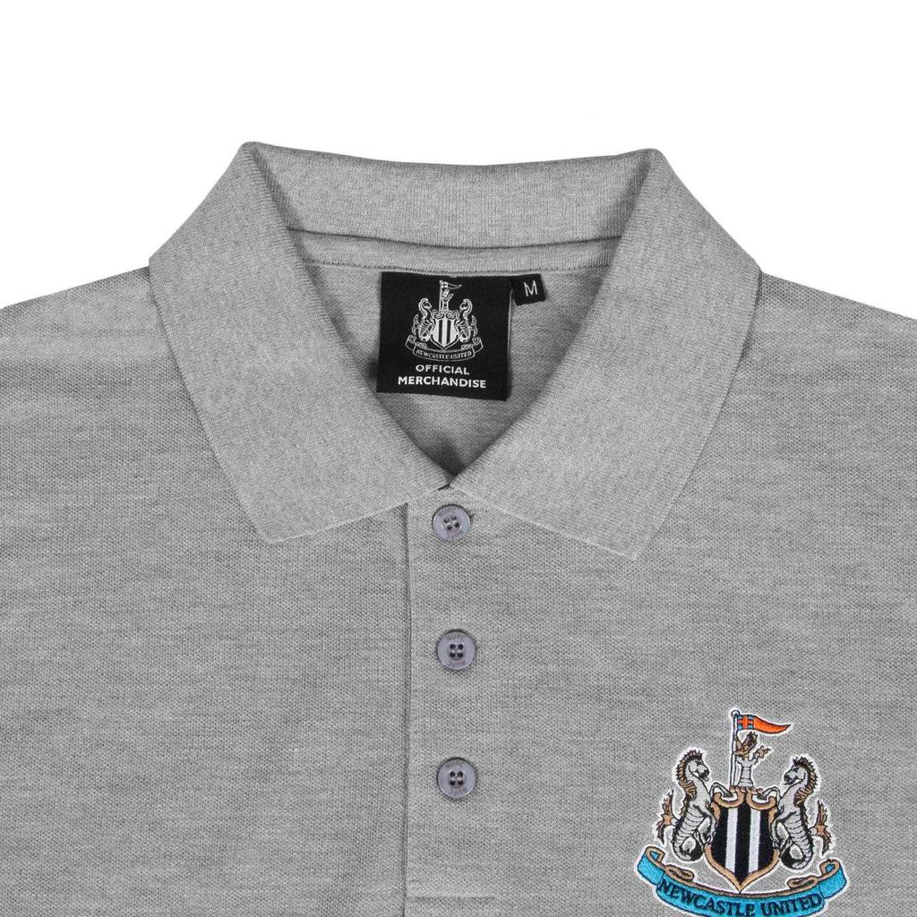Newcastle United FC Мужская футболка поло с тканым патчем