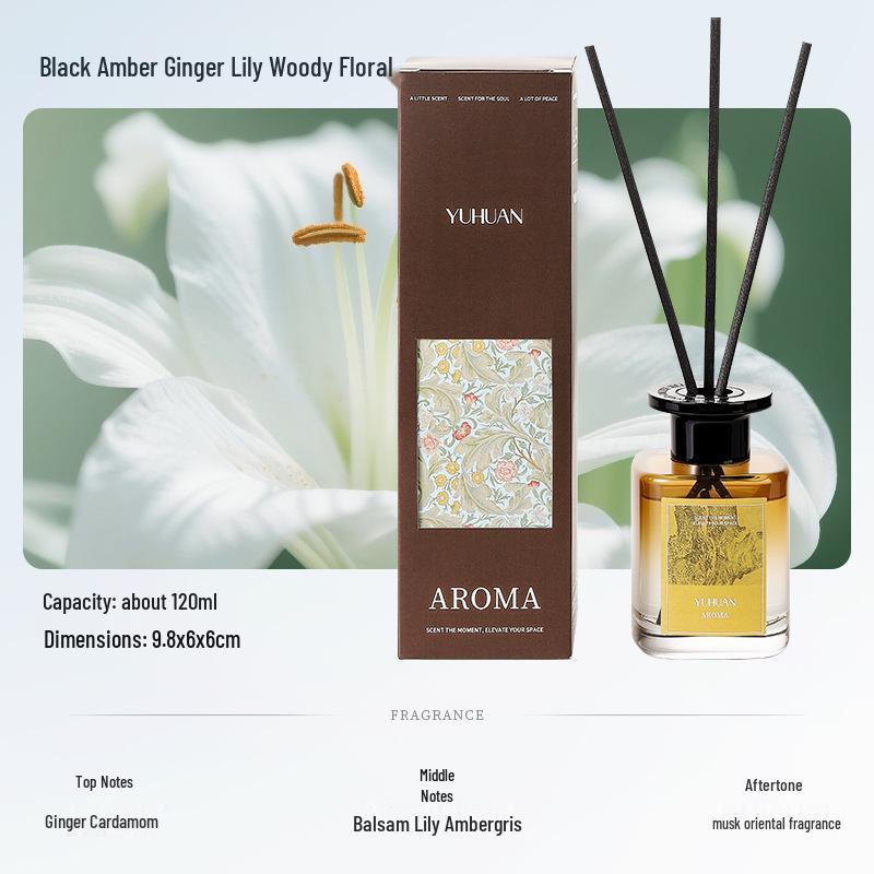 Rattan Flameless Aromatherapy Diffuser: Long-Lasting Fragrance for Bedrooms and High-End Hotels