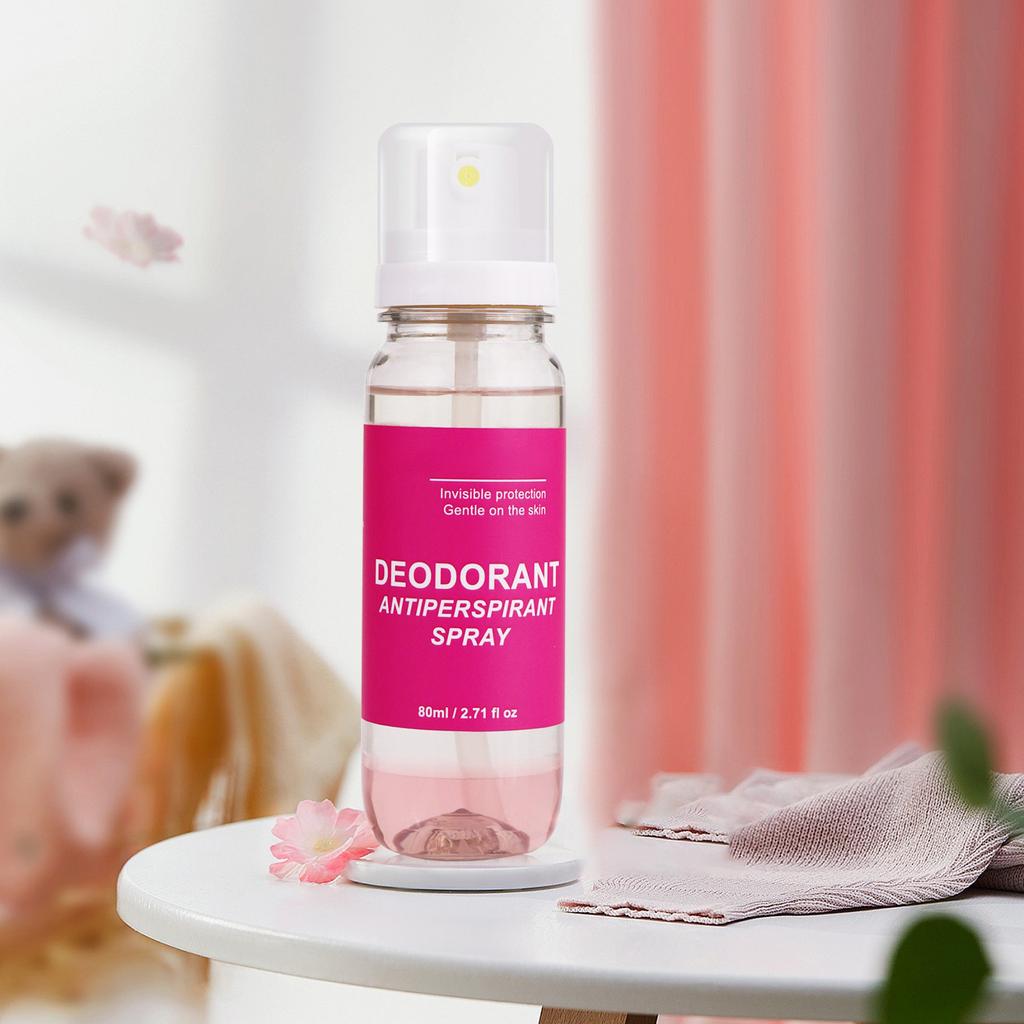 Дезодорант-спрей против пота, очищающий подмышки, запах пота, свежий и сухой спрей, 1 шт., 80 мл