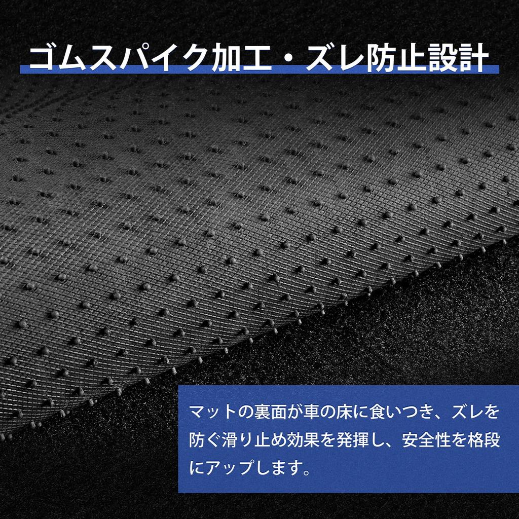 AUTO SPEC Honda New Floor Cargo Автомобильные коврики 2023 Новые Индивидуальные Салон Легко Пачкающиеся Защитные Передние Полный Комплект из 2 Ковриков для пола N-BOX JF5/JF6, Коврики, (Октябрь -