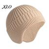 Versatile Fashion Hat for Shopping And Outings Winter Knitted with Ear Flaps Men, Soft Fleece Lined Hat, Stretchy Cozy Headwear Daily Commute Thermal