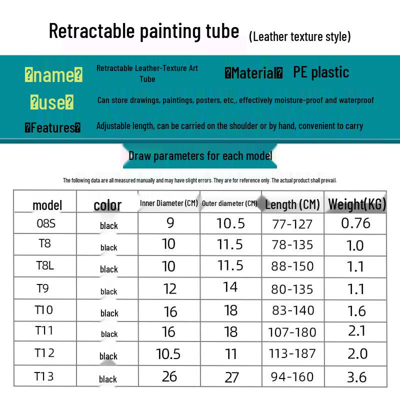 Laicai Telescopic Outdoor Document Storage Tube